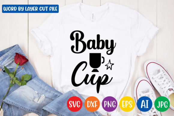 Baby Cup SVG: Graphics & Print Templates for Brand Builders