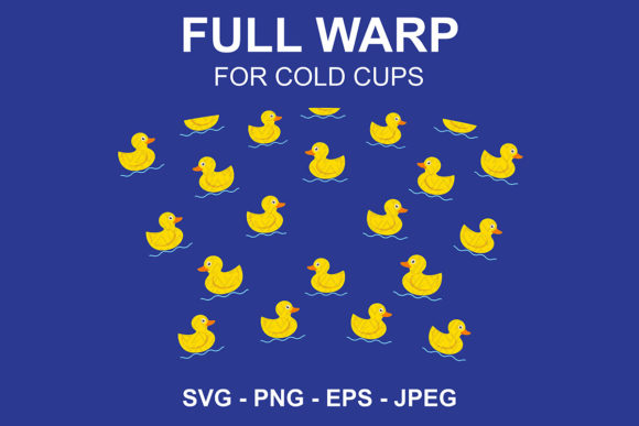 Ducks Starbucks Cup Svg: Graphics for Crafts & Local Branding