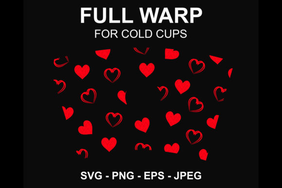 Heart Starbuck Cup SVG: Graphics for Crafts & Commercial Use