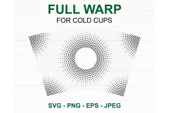 Polka Dot Starbucks Cup SVG: Graphics for Crafts & Content