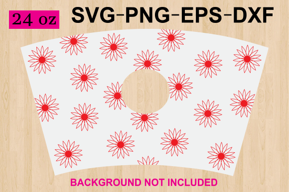 Sunflawer Starbucks Cup Svg: Graphics for Crafts and Content